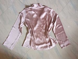 Elegant Champagne Blouse