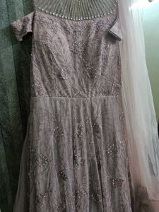 Elegant Ethnic Gown with dupatta