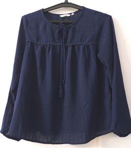 Central Mall Brand Dark Blue Top