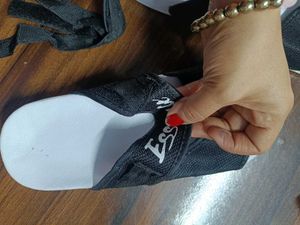 Essence Black &amp; White Sandals
