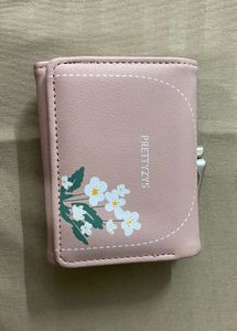 Pink Floral Wallet