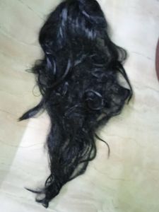 Hair Wig Black Colour With Layer Cut