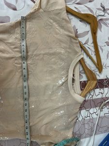 Embroidered Cream Top