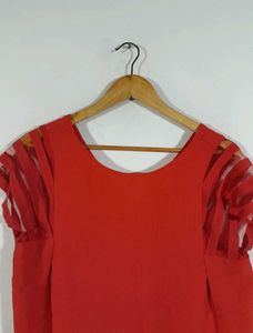 Beautiful Red Top- Vero moda