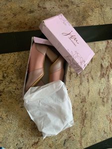 Elegant Peach Casual Shoes