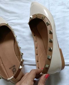 Valentino dupe Rockstud Ballerinas