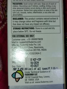 Fix Derma Nigrifix Cream With Ratinol &amp;Lactic Acid