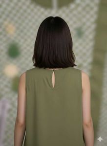 Green Checkered Dress