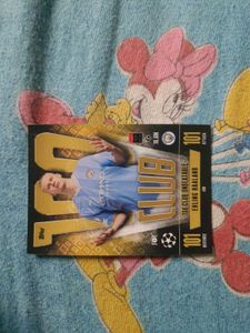 Erling Haaland 100 Club Match Attax Card