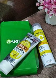 Garnier Face Wash &amp; Sunscreen
