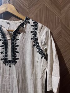 Elegant Embroidered Kurta