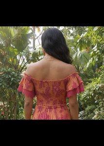 Floral Off-Shoulder Maxi Dress