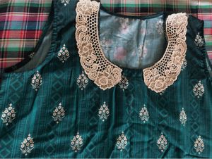 Floral 3Pc Kurta Set