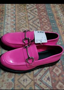 Hot Pink H&amp;M Loafers - Size 35