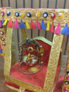 Handcrafted Laddu Gopal Swing