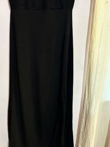 Black Maxi Dress With Slit