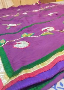 💜Georgette Saree