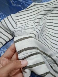 Striped Long Sleeve Top