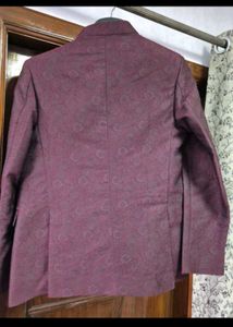 Stylish Maroon Bandhgala Jacket, and pant