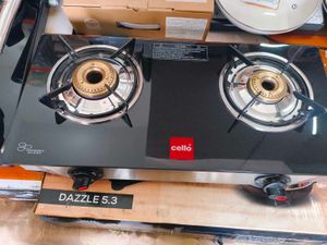 Cello Gas Stove - Double Burner