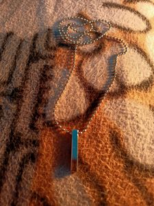 FAS BAR PENDANT SILVER MODEL 005 STEEL