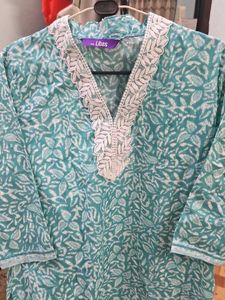 Elegant Libas Kurta Pillzo Set With Dupatta Size a