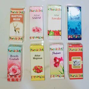 Set Of 8 Different Attars
