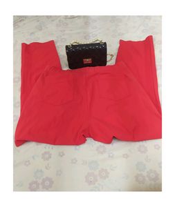 RED FASHION PANT🍒