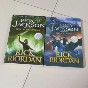 Percy Jackson Book Set Part 2 And 3