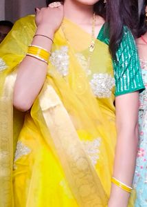 Yellow Saree