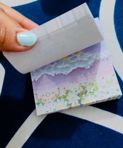 Aesthetic Notepad -100 Notes