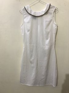 Kazo Off White Dress Like Top