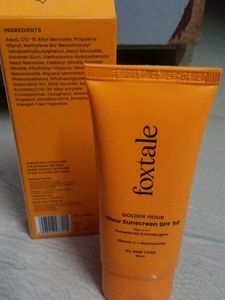 Foxtale Glow Sunscreen SPF 50
