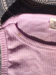 Lavender Sleve Less Tank Top 🪻