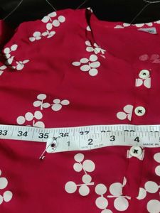 Red Daily Wear Kurta