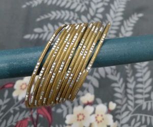 Golden Bangle Set