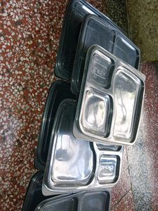 Set Of 8 Food Packing Boxes