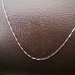 Silver Rice Chain For Men &amp; Women