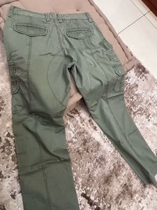 Olive Green Cargo Pants
