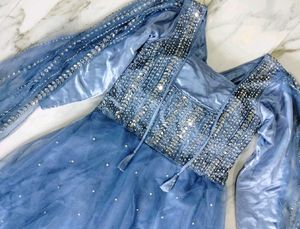 🔥Wedding Gown Engagement Party Wear designer 🔥💙