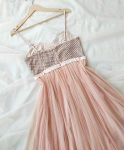 Elegant Tulle Midi Dress