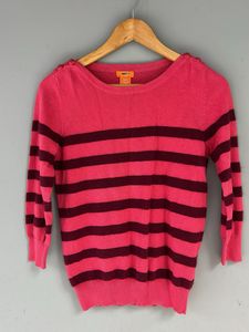 Striped Pullover Sweater