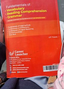 Law Entrance Exam Prep Book