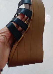 Black Criss-Cross Sandals
