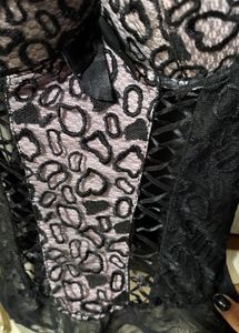 Leopard Print Corset Top