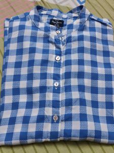 Blue Checked Shirt