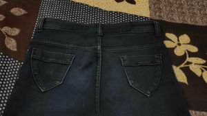 Black Denim Jeans