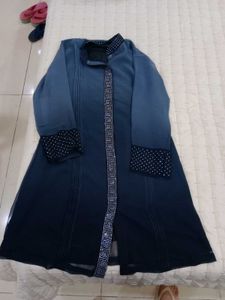 Beautiful Shaded Blue Grey Kurta