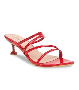VALIOSAA Open Toe Kitten Heels