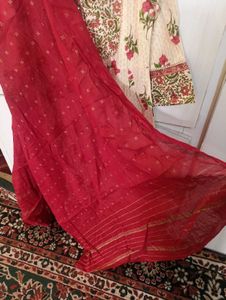 Stylish Cotton Anarkali Set